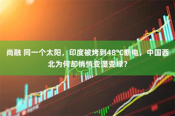 尚融 同一个太阳，印度被烤到48℃断电，中国西北为何却悄悄变湿变绿？