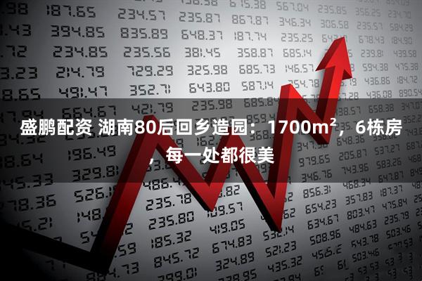 盛鹏配资 湖南80后回乡造园：1700m²，6栋房，每一处都很美
